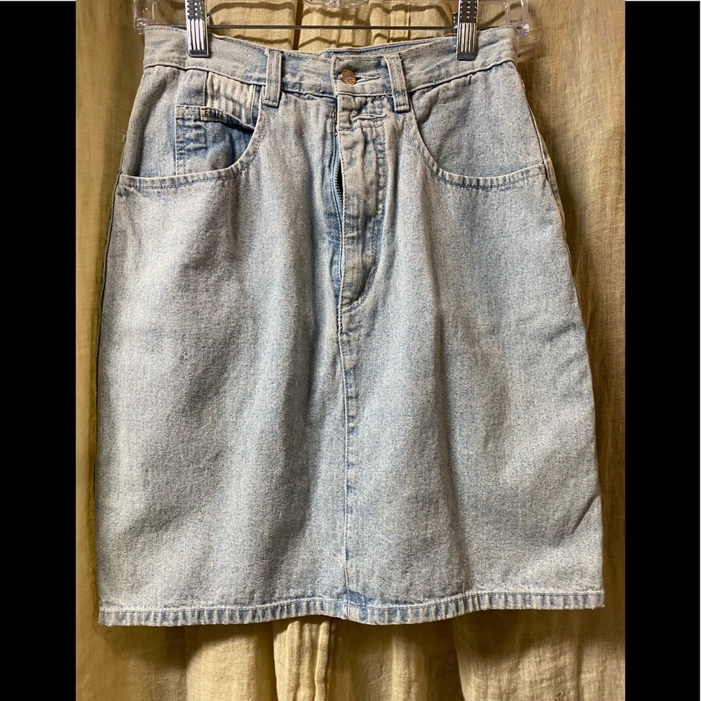 Vintage Ethics denim jean skirt